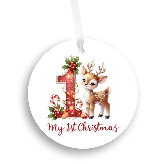 First Christmas Ornament Baby's 1st