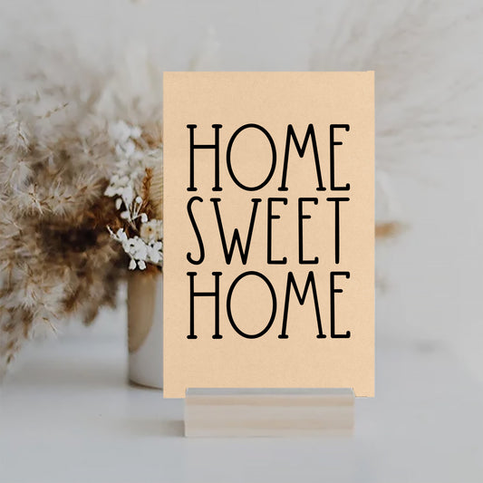 Home Sweet Home Sign, House Decor