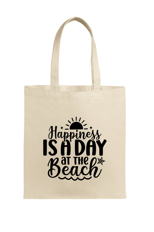 Beach Bag, Seashore Canvas Tote