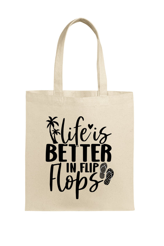 Beach Bag, Seashore Canvas Tote