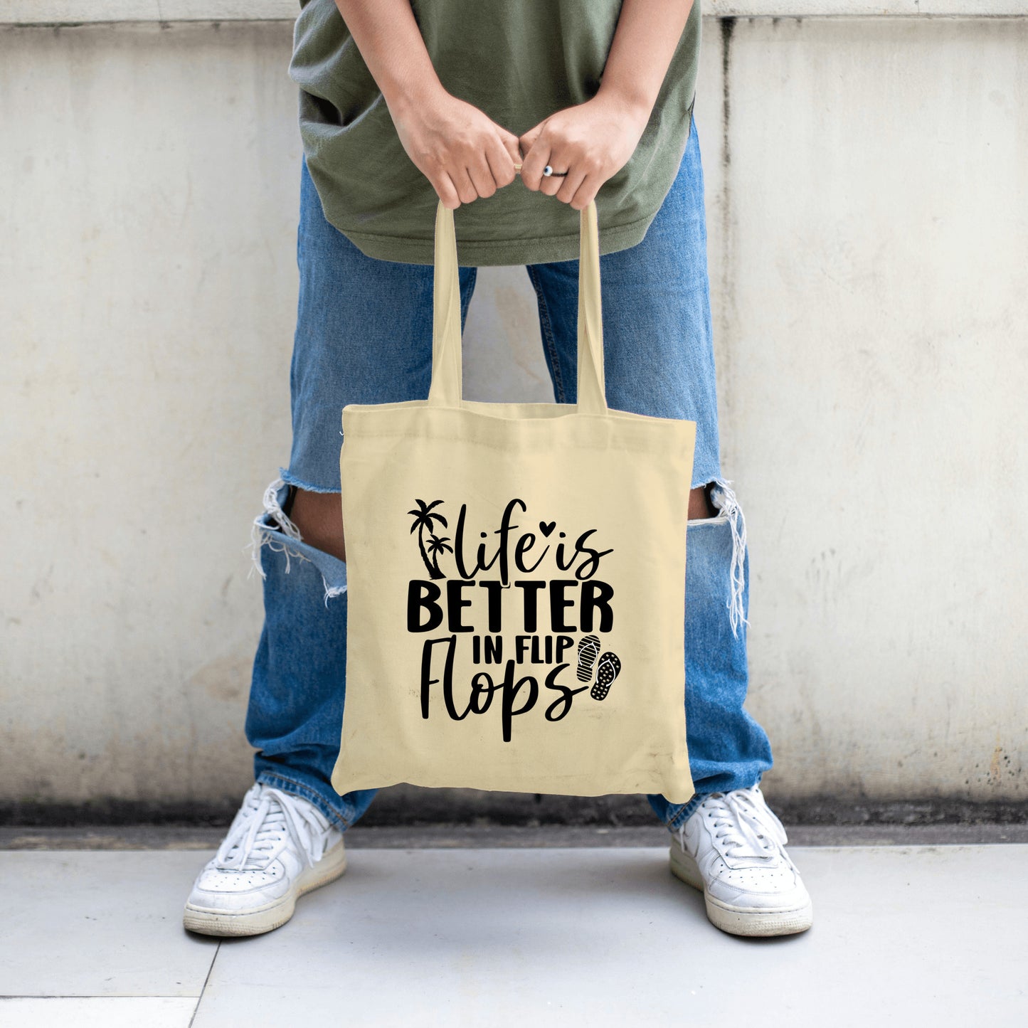 Beach Bag, Seashore Canvas Tote