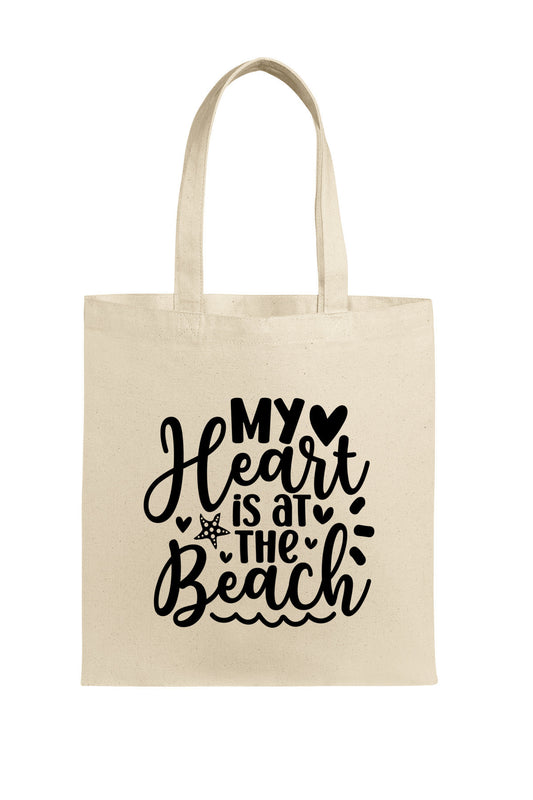Beach Canvas Tote Bag
