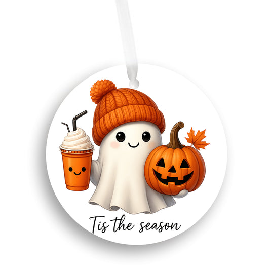 Ghost Halloween Tree Ornament