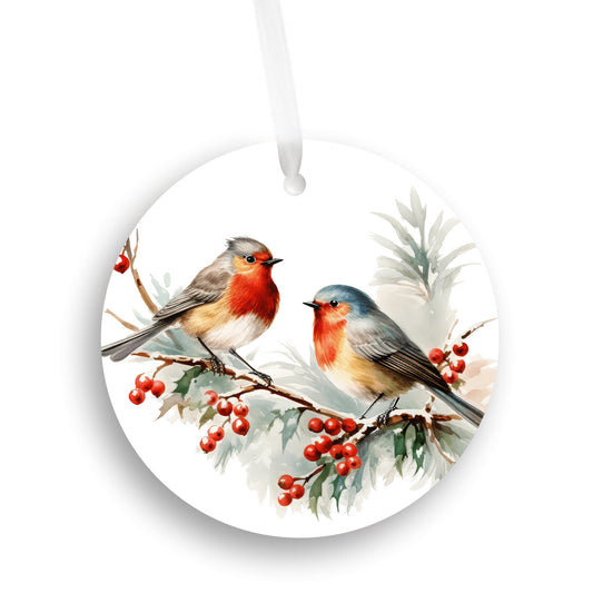 Birds Ornament, Songbirds Christmas Decor