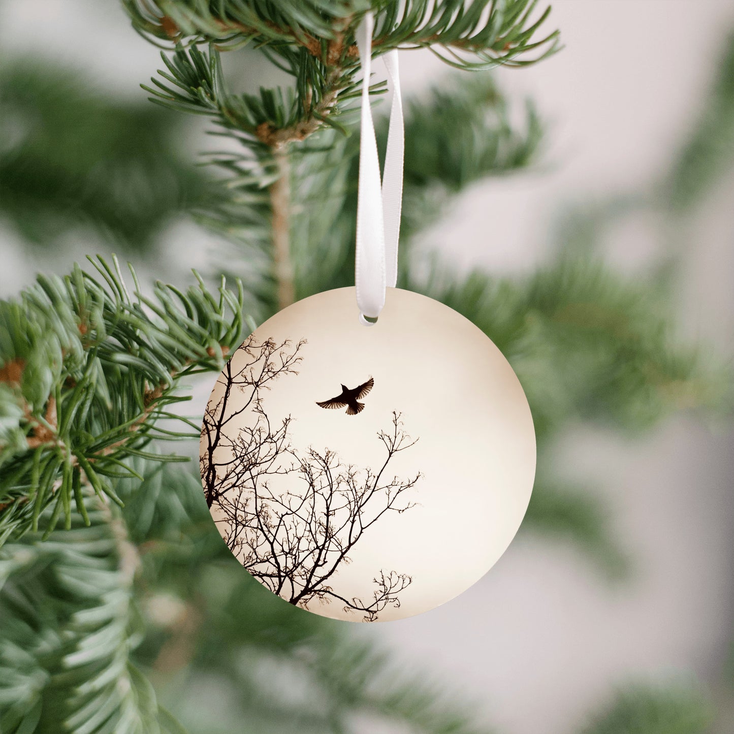 Bird Flying Christmas Tree Ornament