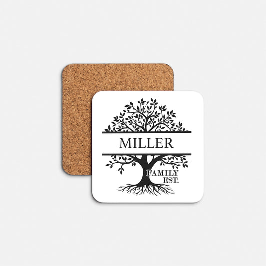 Personalized Name Coasters, Dining Home Decor