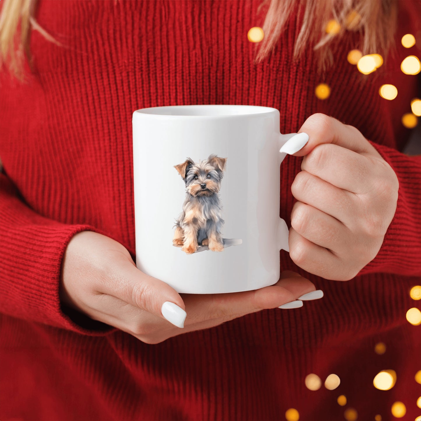 Yorkshire Terrier Mug Gift, Dog Holiday Present