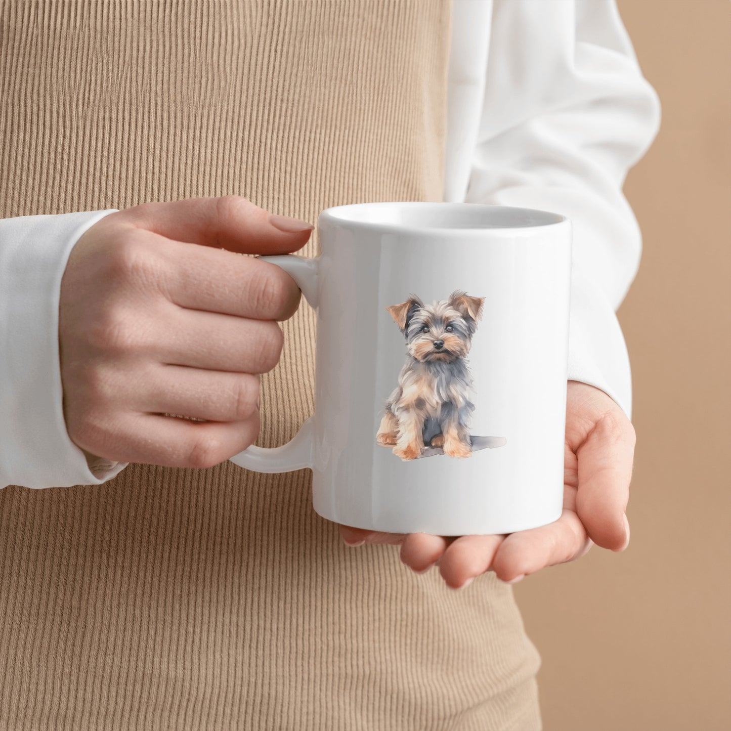 Yorkshire Terrier Mug Gift, Dog Holiday Present