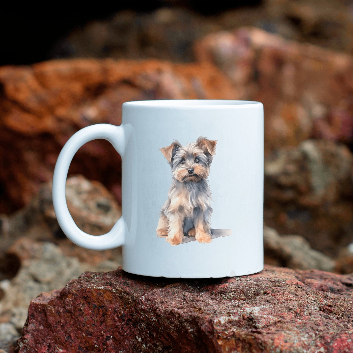 Yorkshire Terrier Mug Gift, Dog Holiday Present