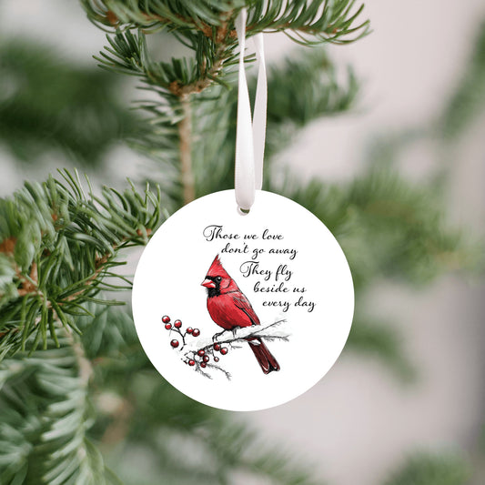 Red Cardinal Birds, Christmas Ornament, Nature Decor
