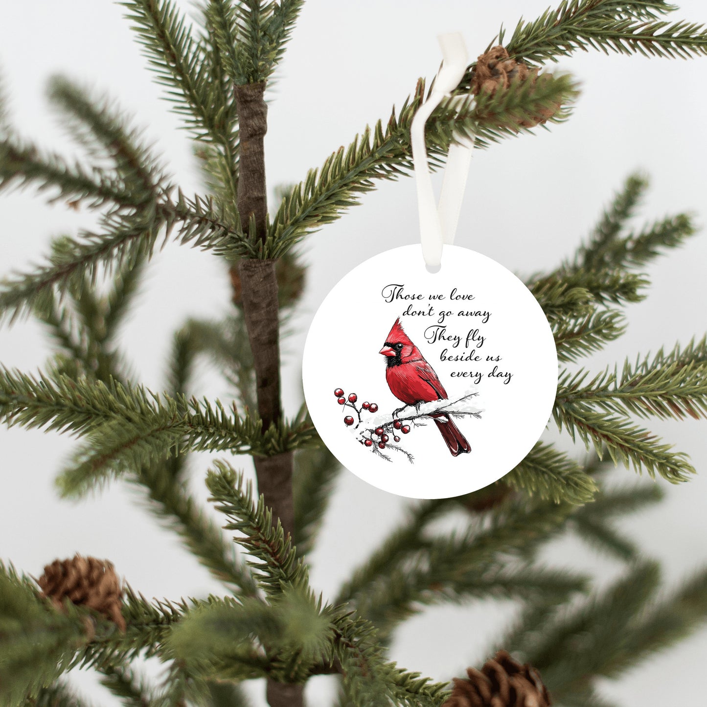 Red Cardinal Birds, Christmas Ornament, Nature Decor