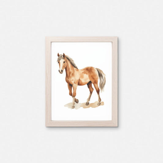Horse Art Print, Horse Lover Animal Gift