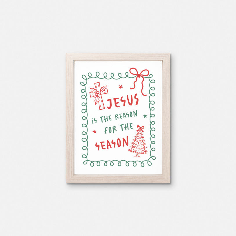 Jesus is the Reason for the Season, Holiday Wall Decor