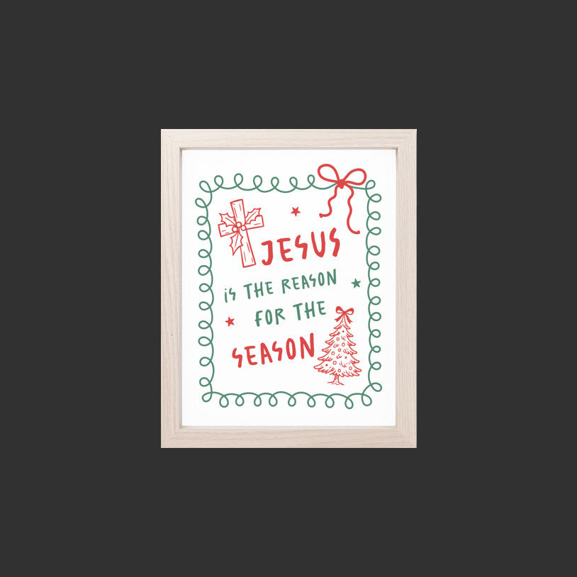 Jesus is the Reason for the Season, Holiday Wall Decor