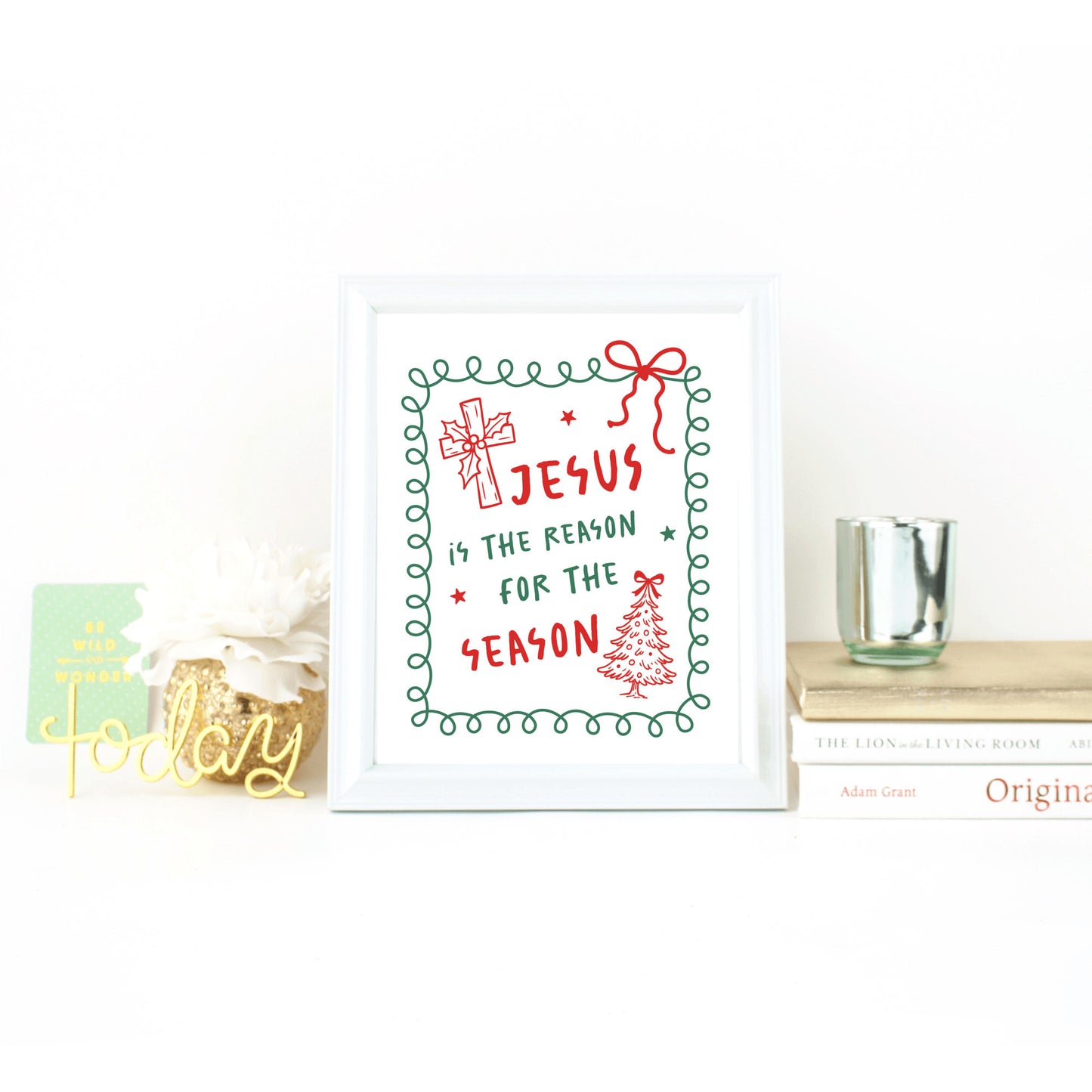 Jesus is the Reason for the Season, Holiday Wall Decor