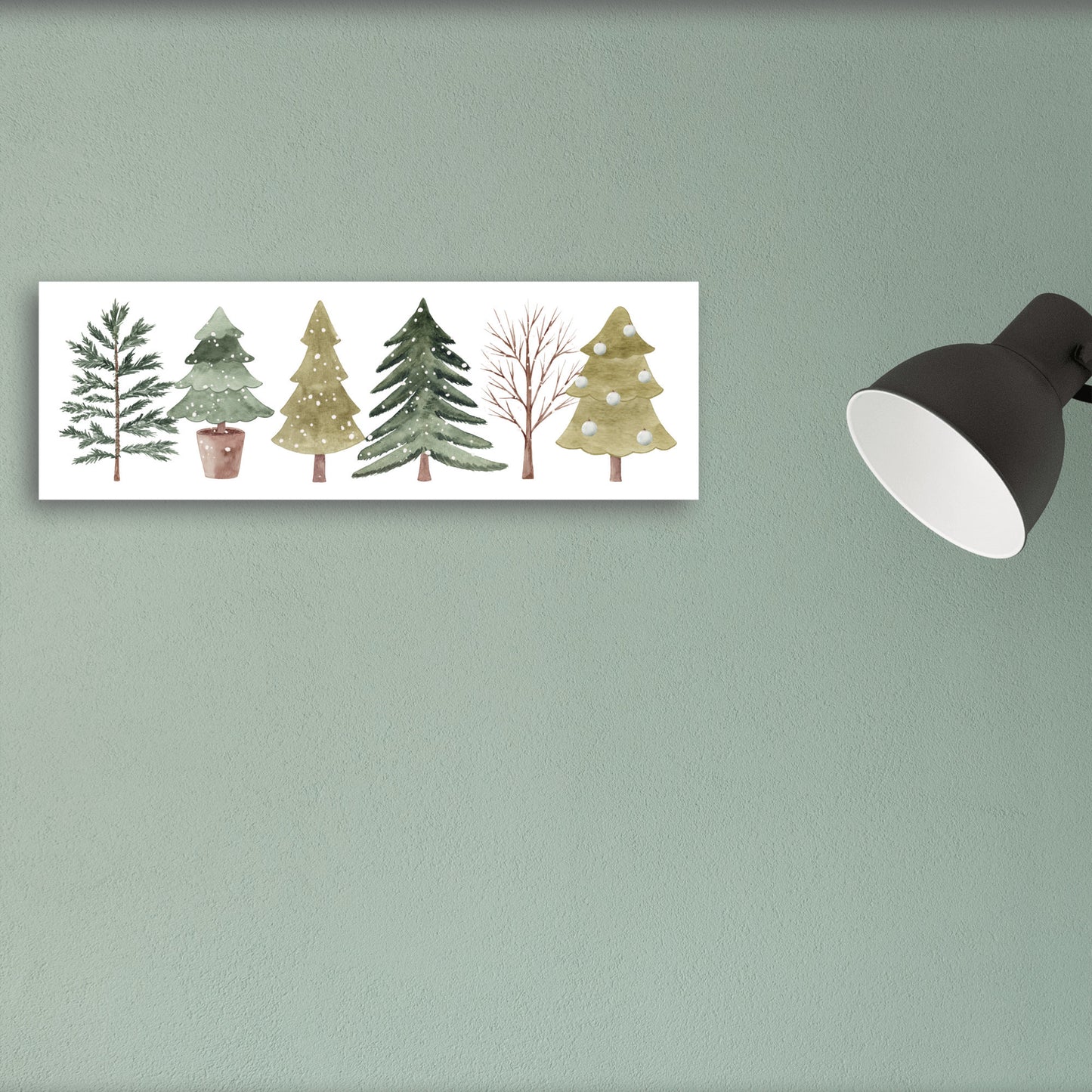 Holiday Decor, Christmas Trees Art Print