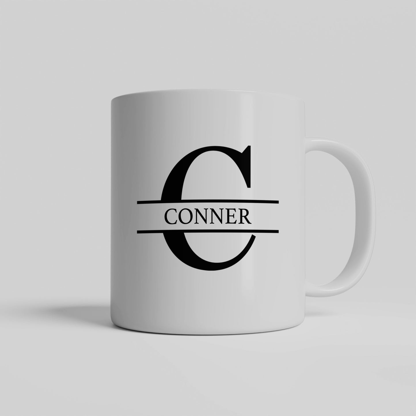 Personalized Name Mug, Custom Initial Gift