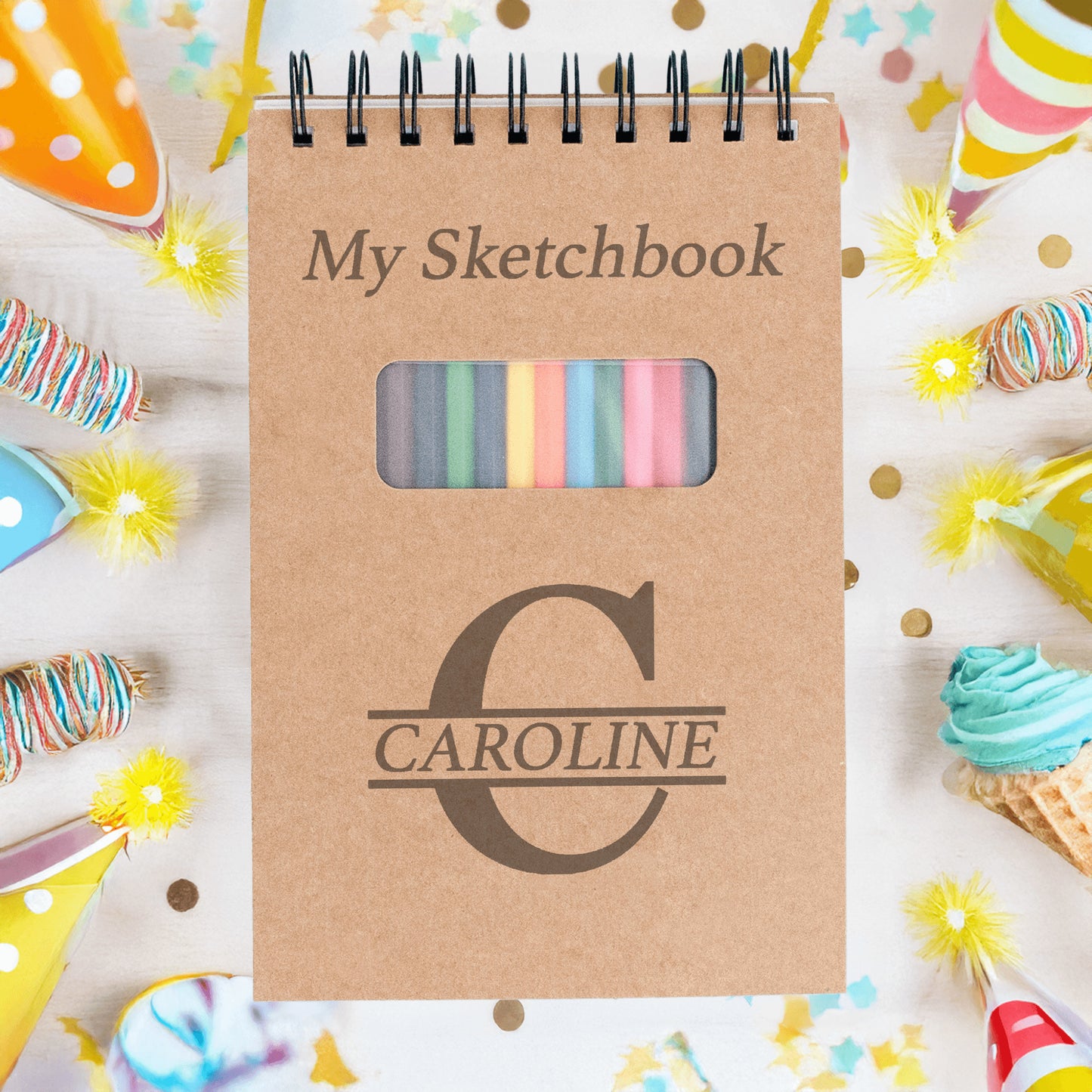 Custom Sketch Pad, Christmas Gift Idea