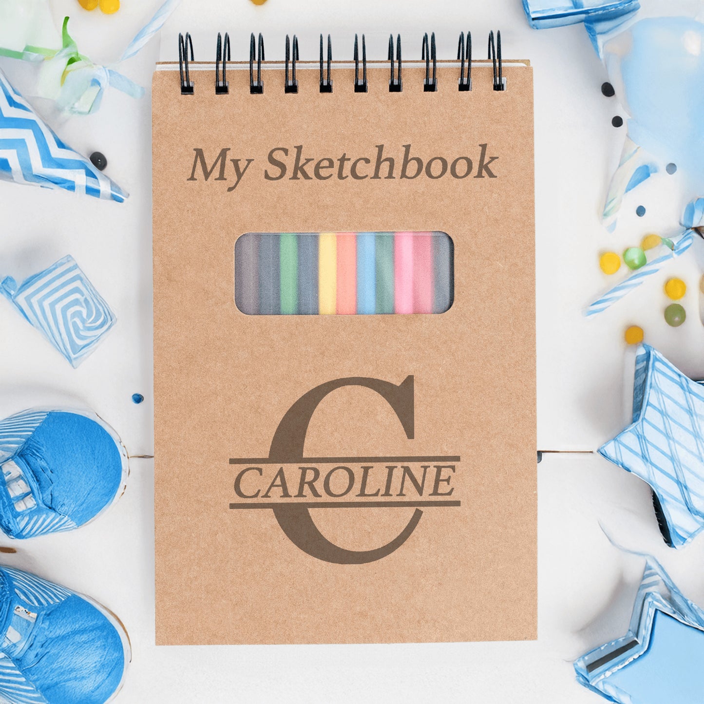 Custom Sketch Pad, Christmas Gift Idea