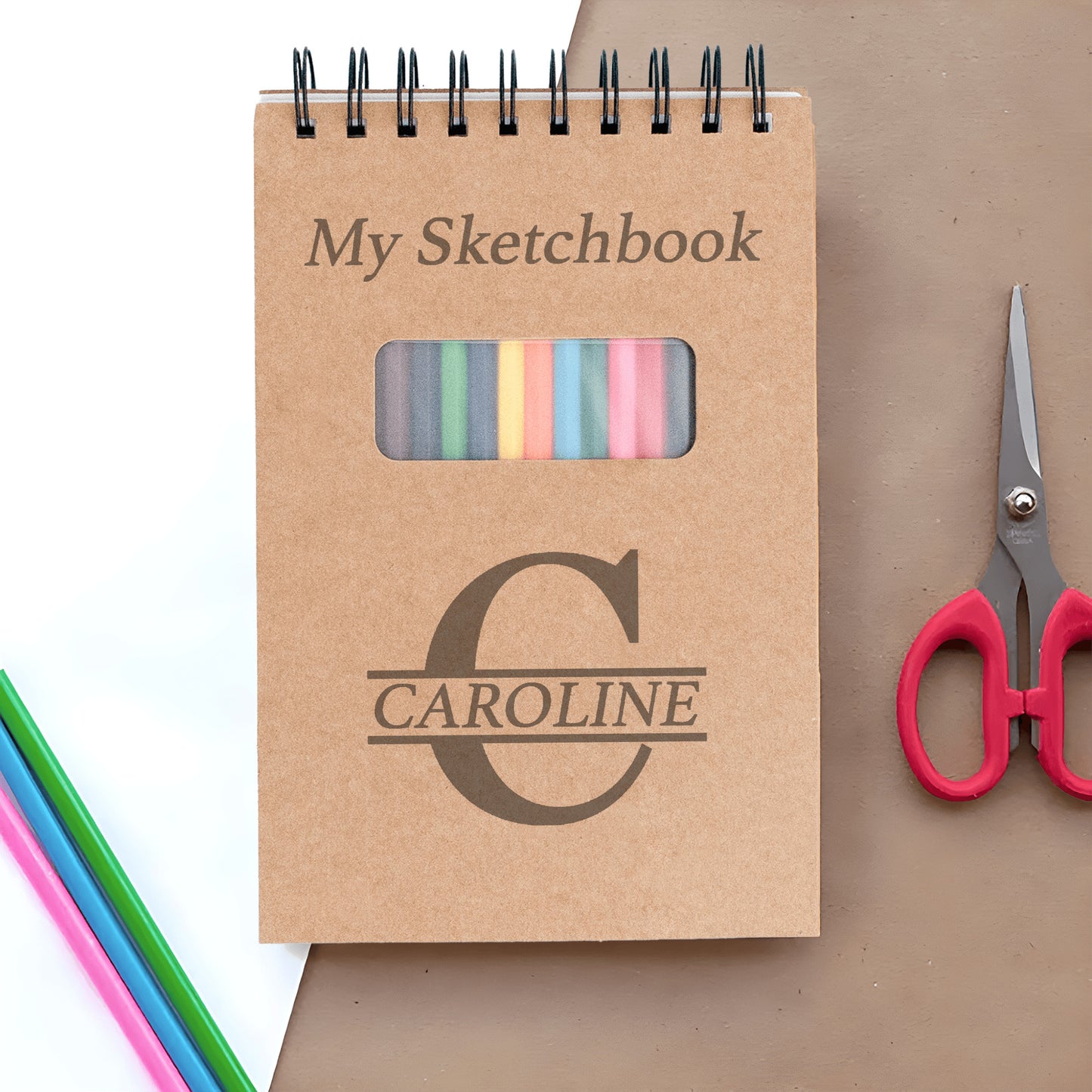 Custom Sketch Pad, Christmas Gift Idea
