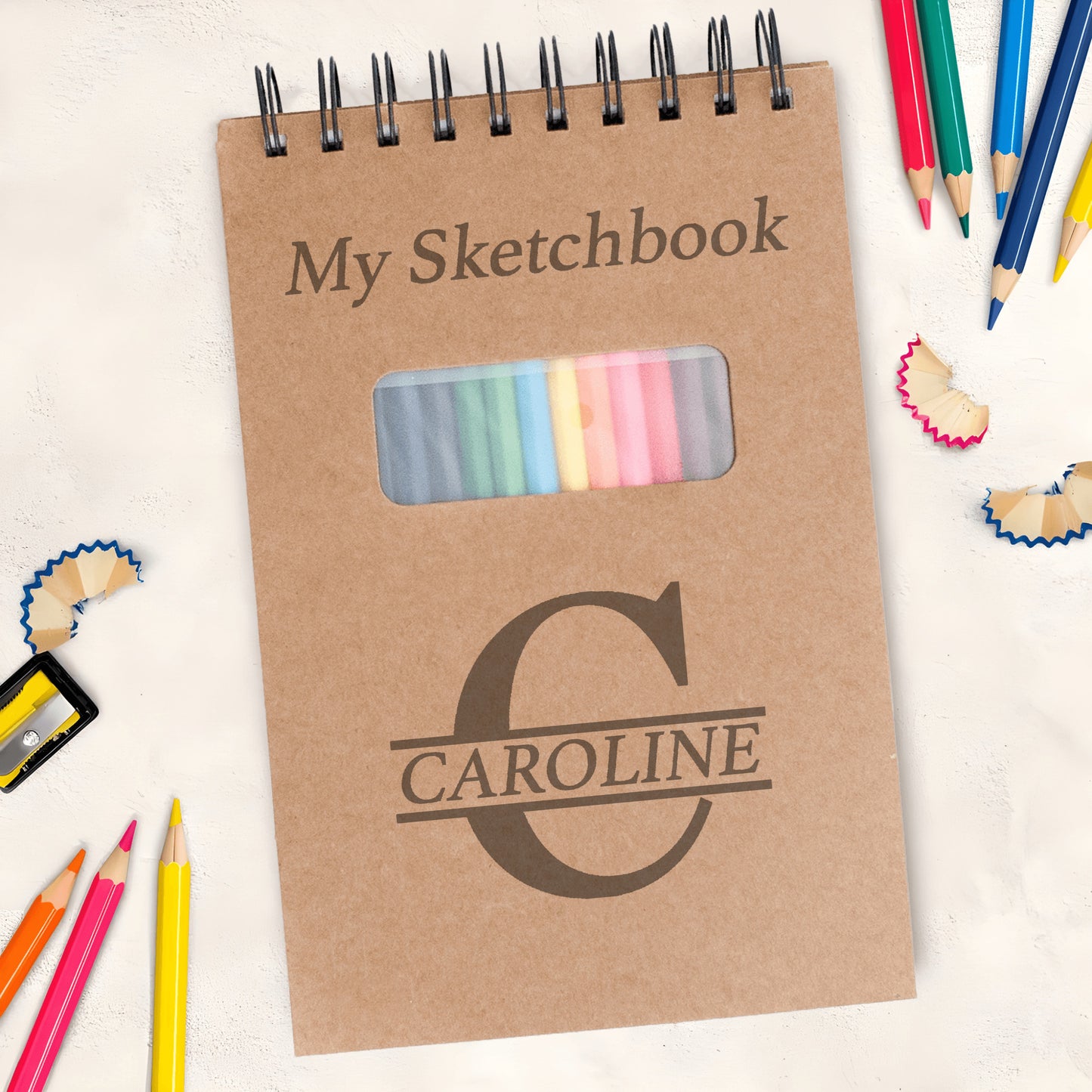 Custom Sketch Pad, Christmas Gift Idea