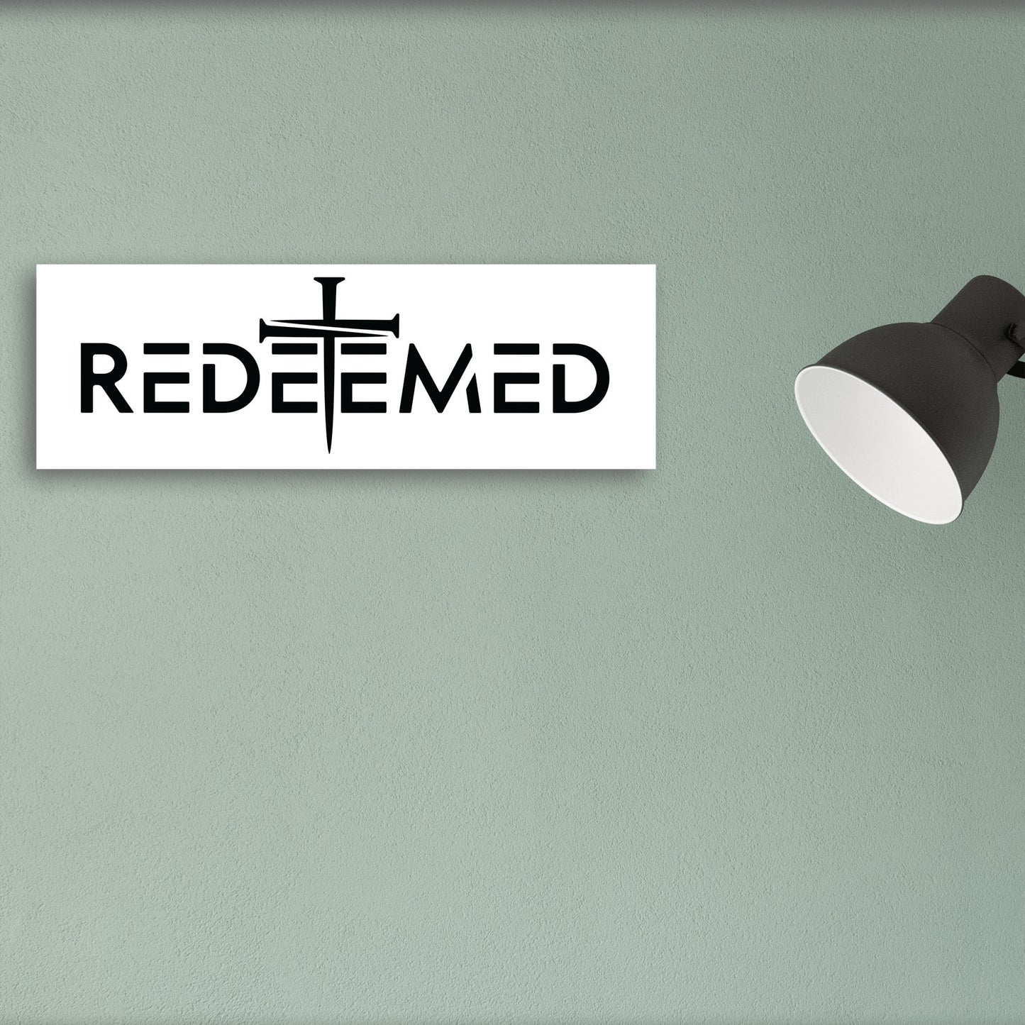 Christianity Home Decor, Redeemed Gift Art for Christians