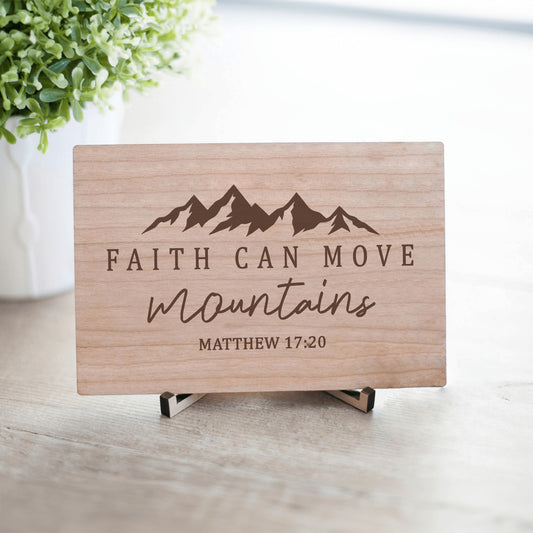 Faith Home Decor, Christian Wood Sign