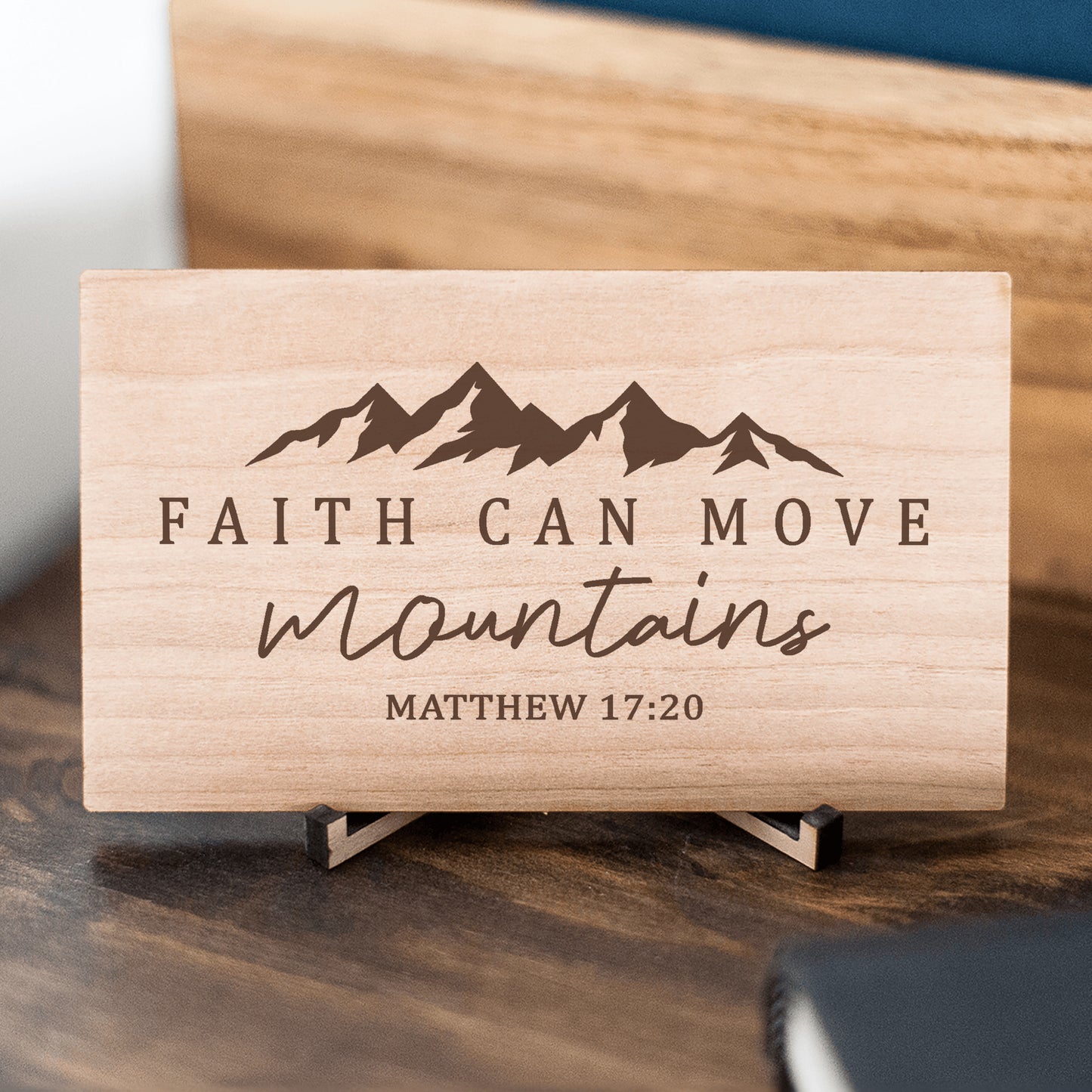 Faith Home Decor, Christian Wood Sign