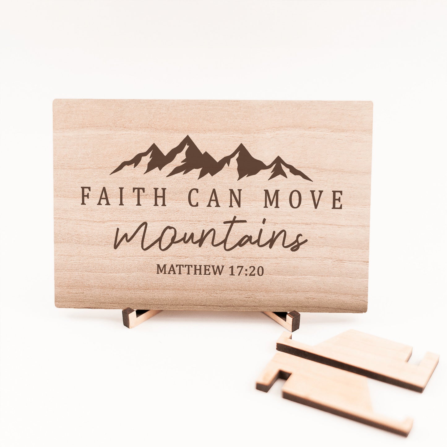 Faith Home Decor, Christian Wood Sign
