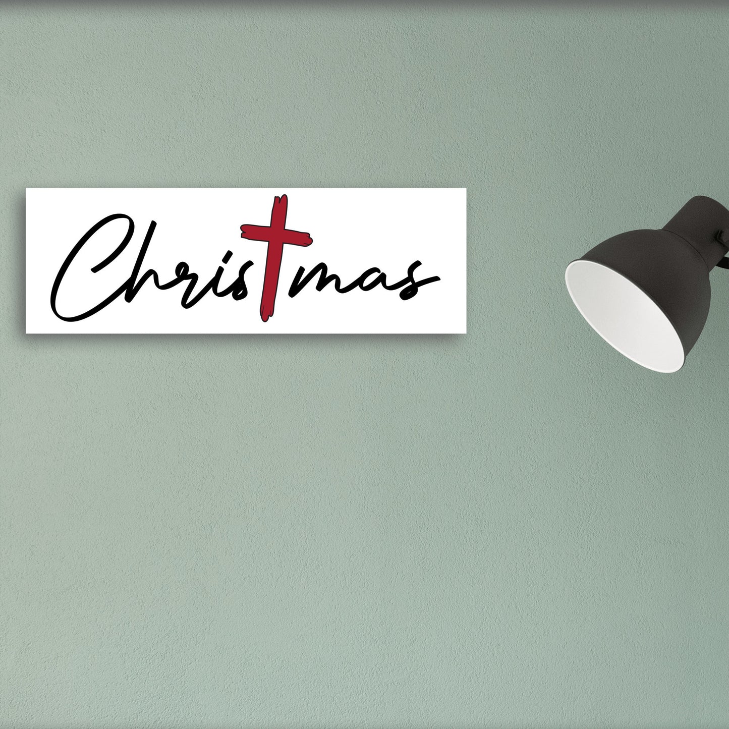 Christmas Decor Sign, Christian Gift