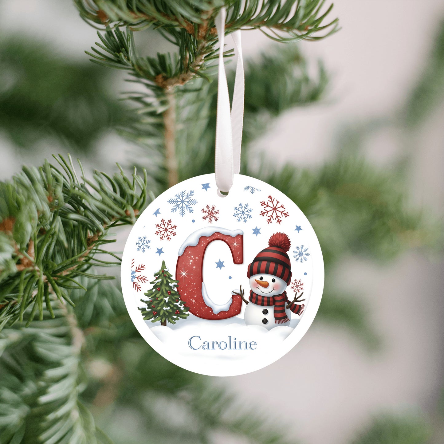 Christmas Ornament, Personalized Name Gift