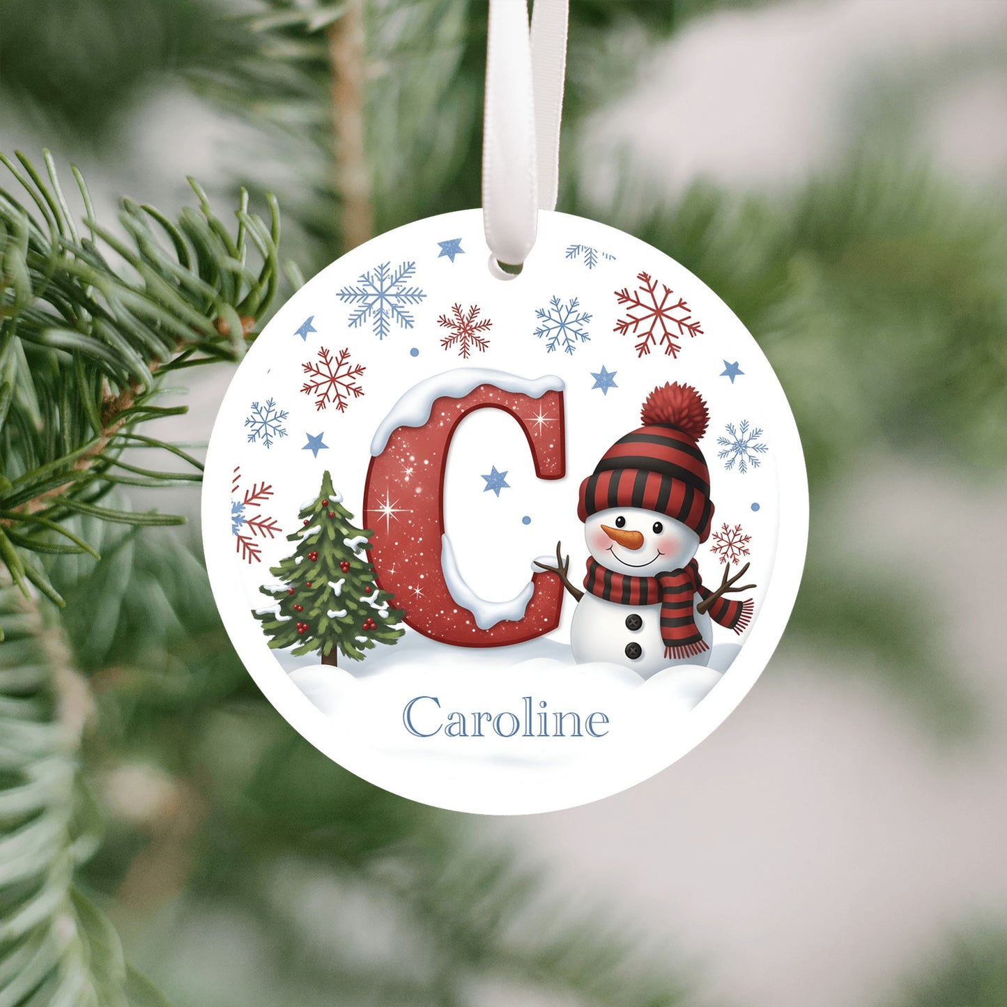 Christmas Ornament, Personalized Name Gift