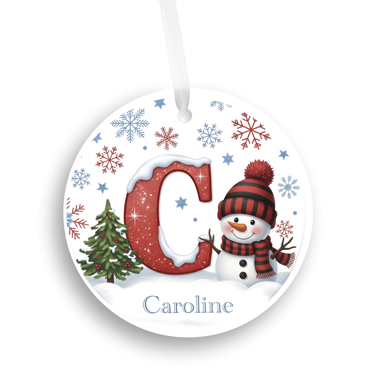 Christmas Ornament, Personalized Name Gift