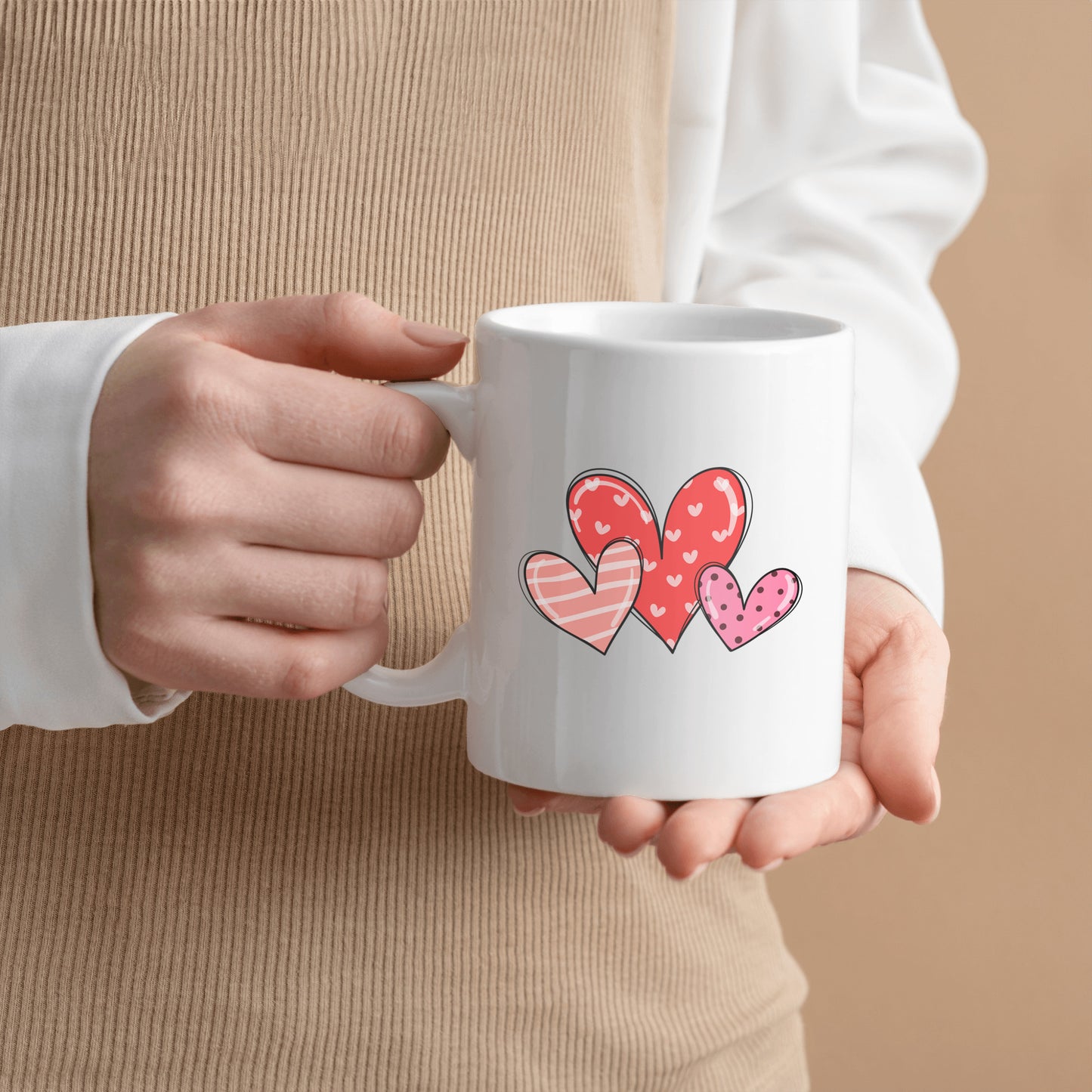 Valentine's Day Hearts, Love Mug
