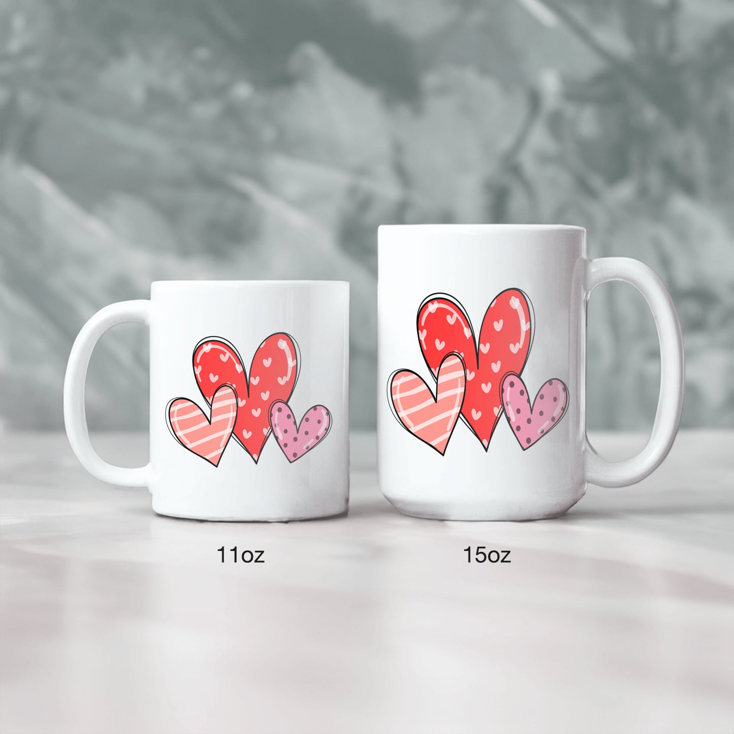 Valentine's Day Hearts, Love Mug
