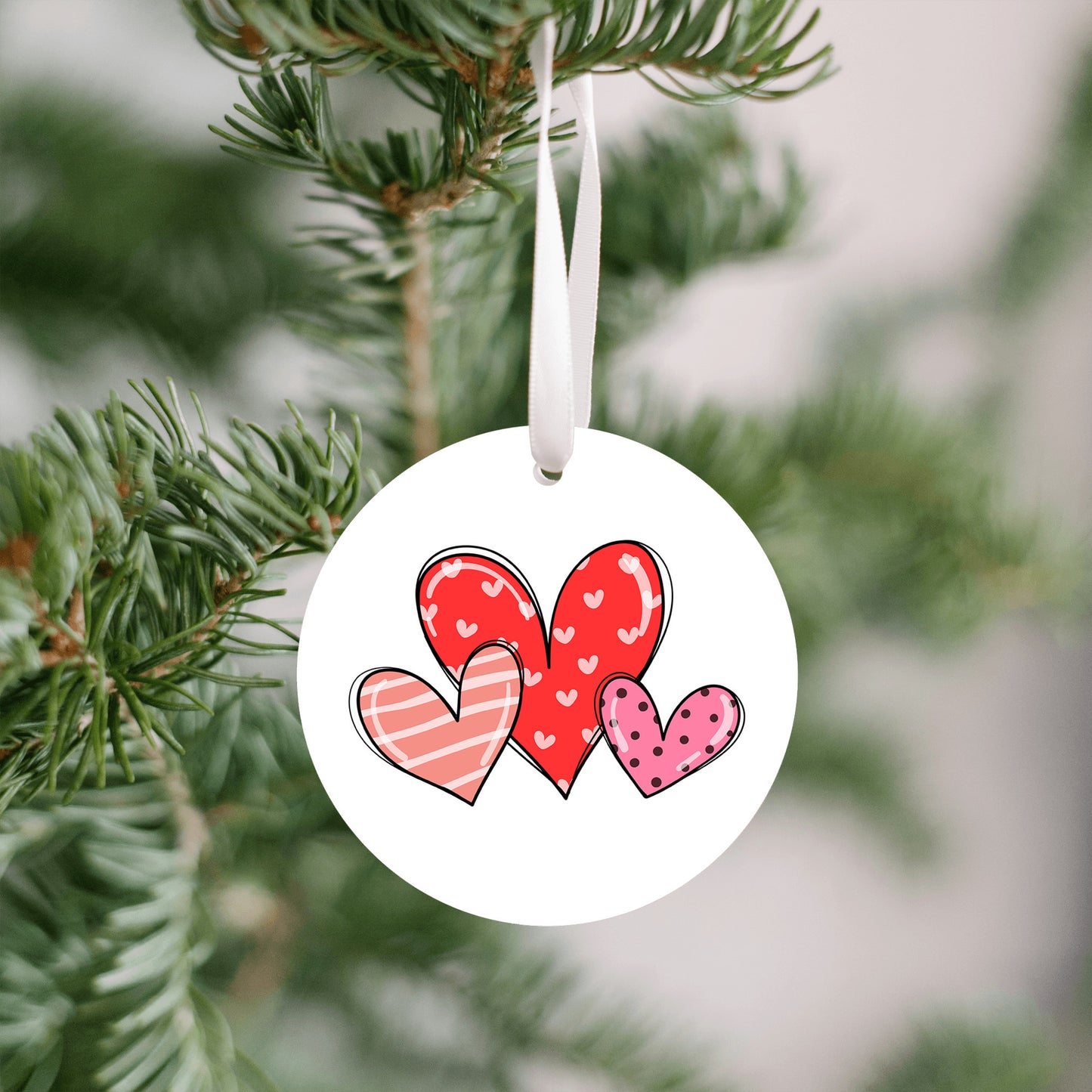 Valentine's Day Hearts Ornament