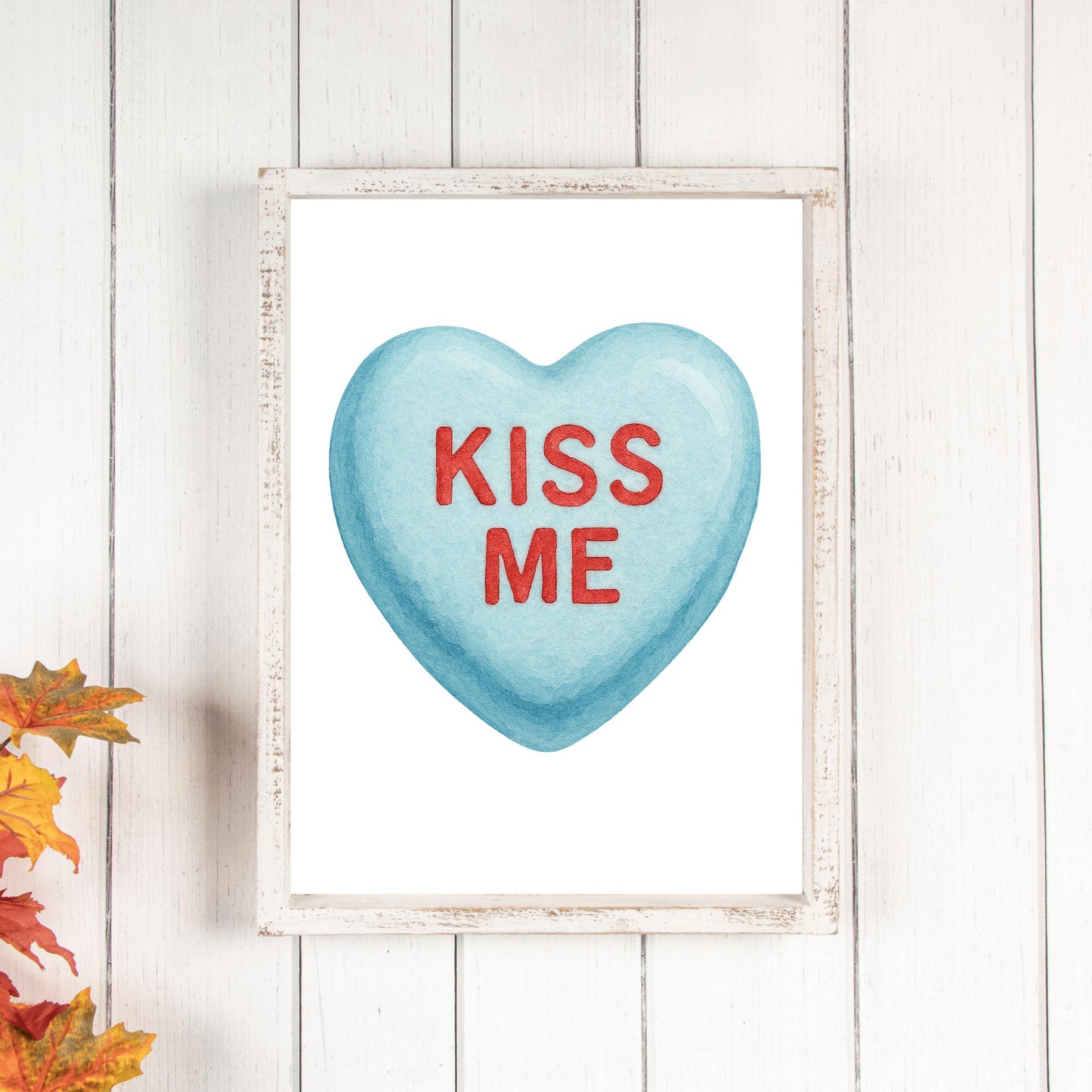 Valentine's Day Gift, Heart Love Wall Art