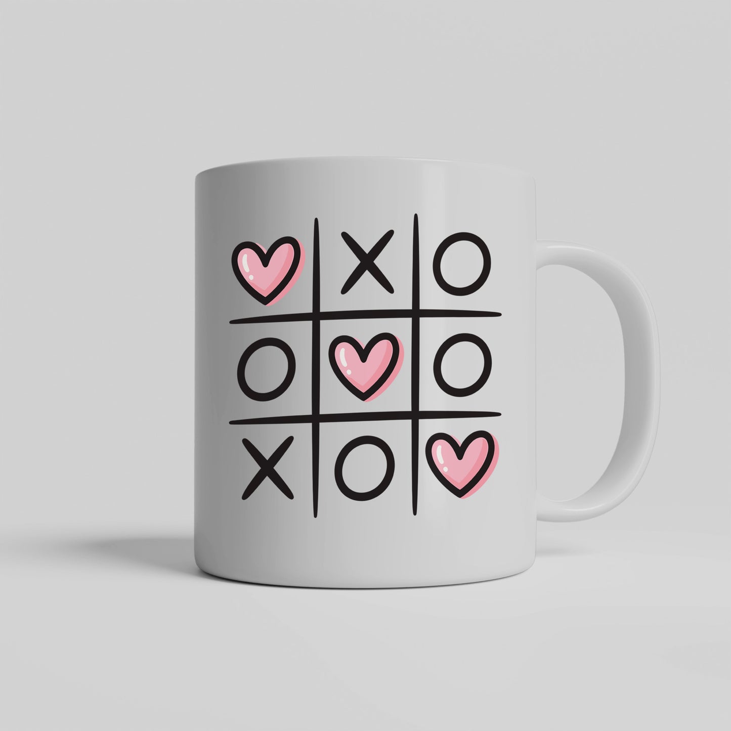 Valentine's Day Gift Mug, Hearts Present