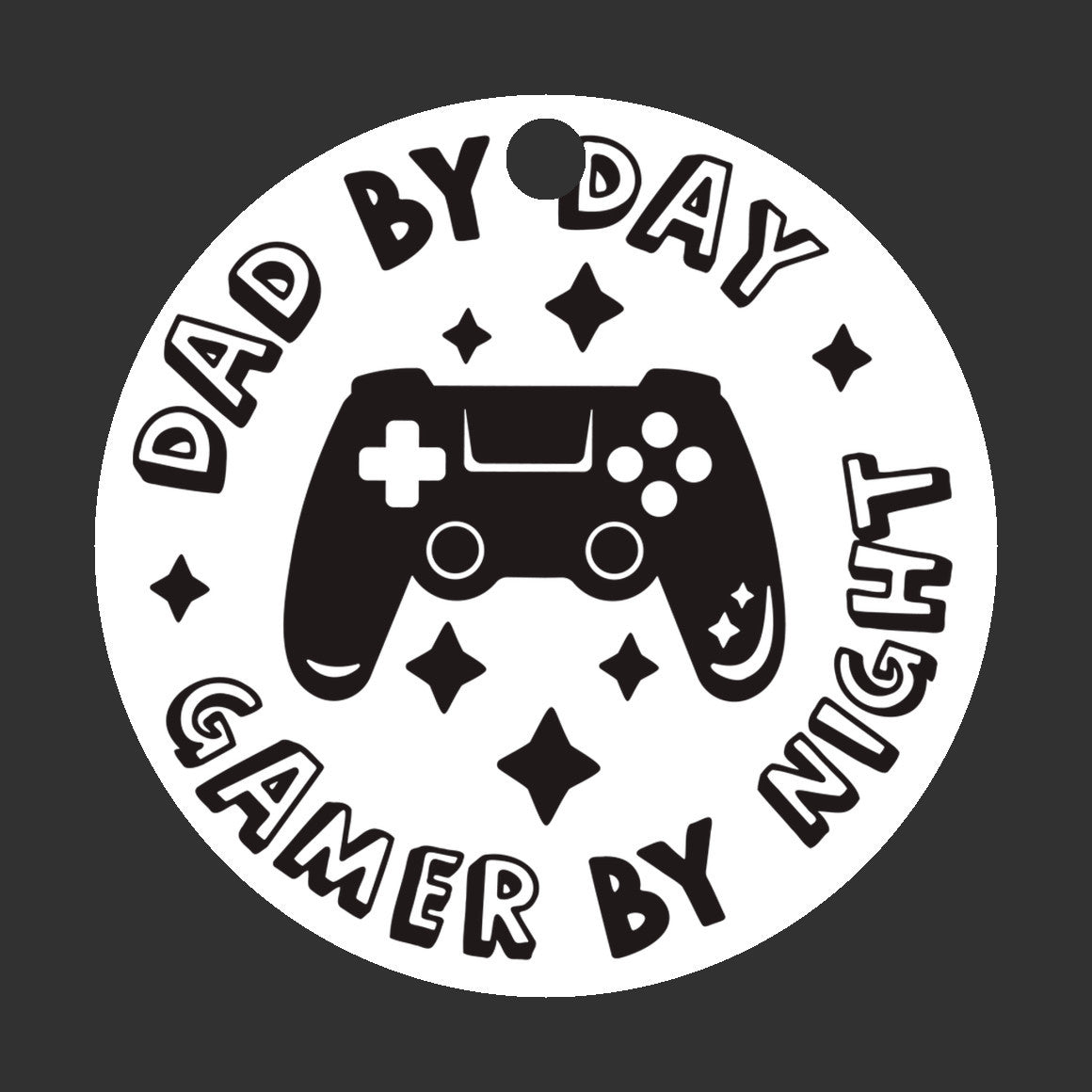 Gamer Dad Ornament Gift