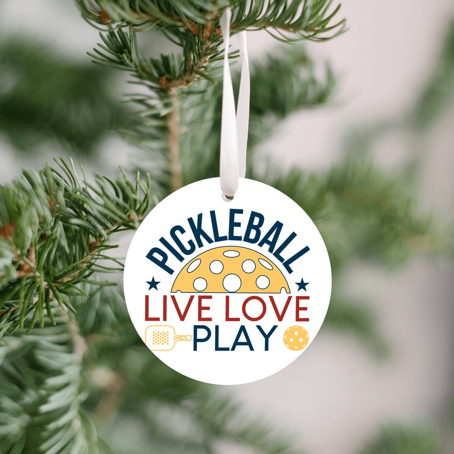 Pickleball Ornament Gift