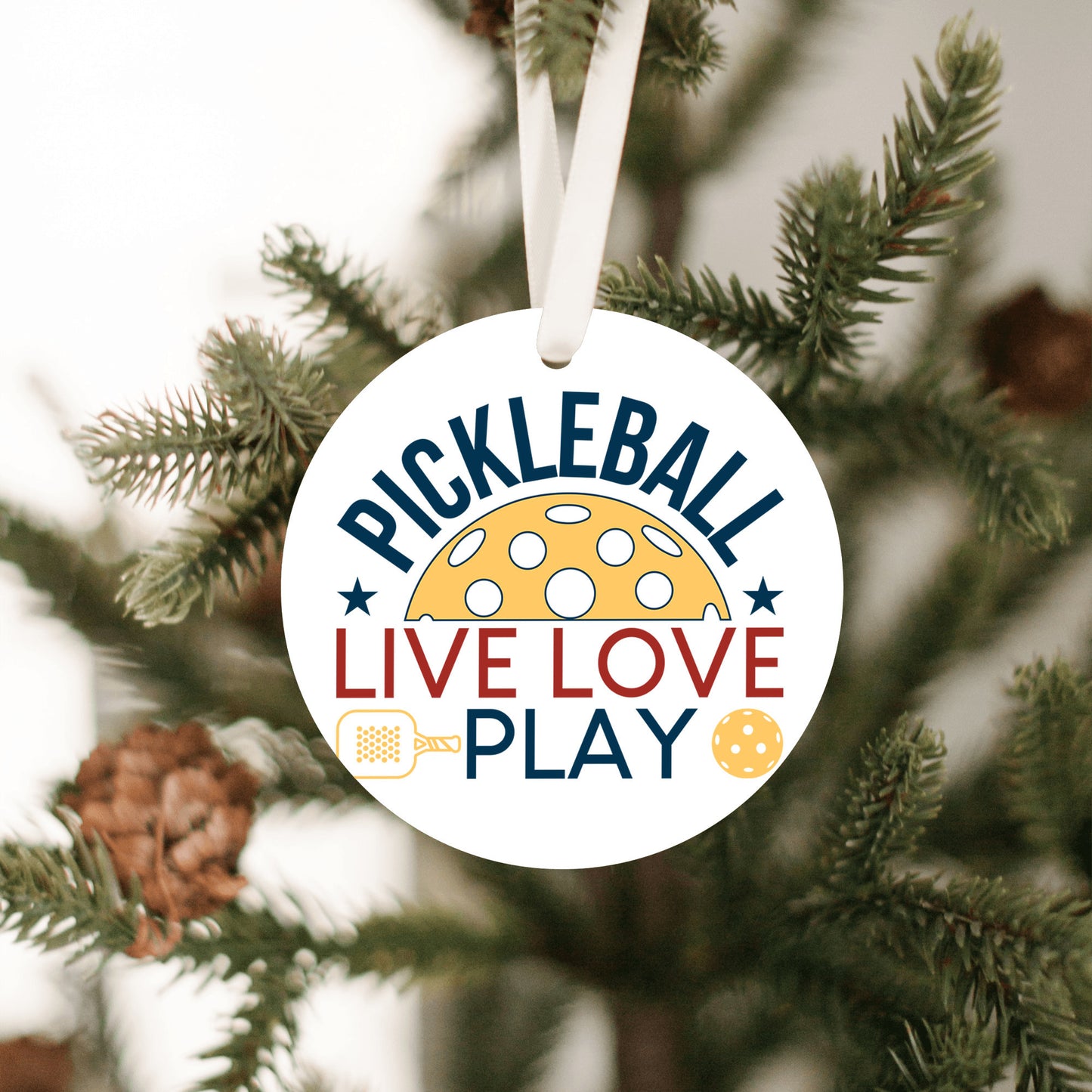 Pickleball Ornament Gift