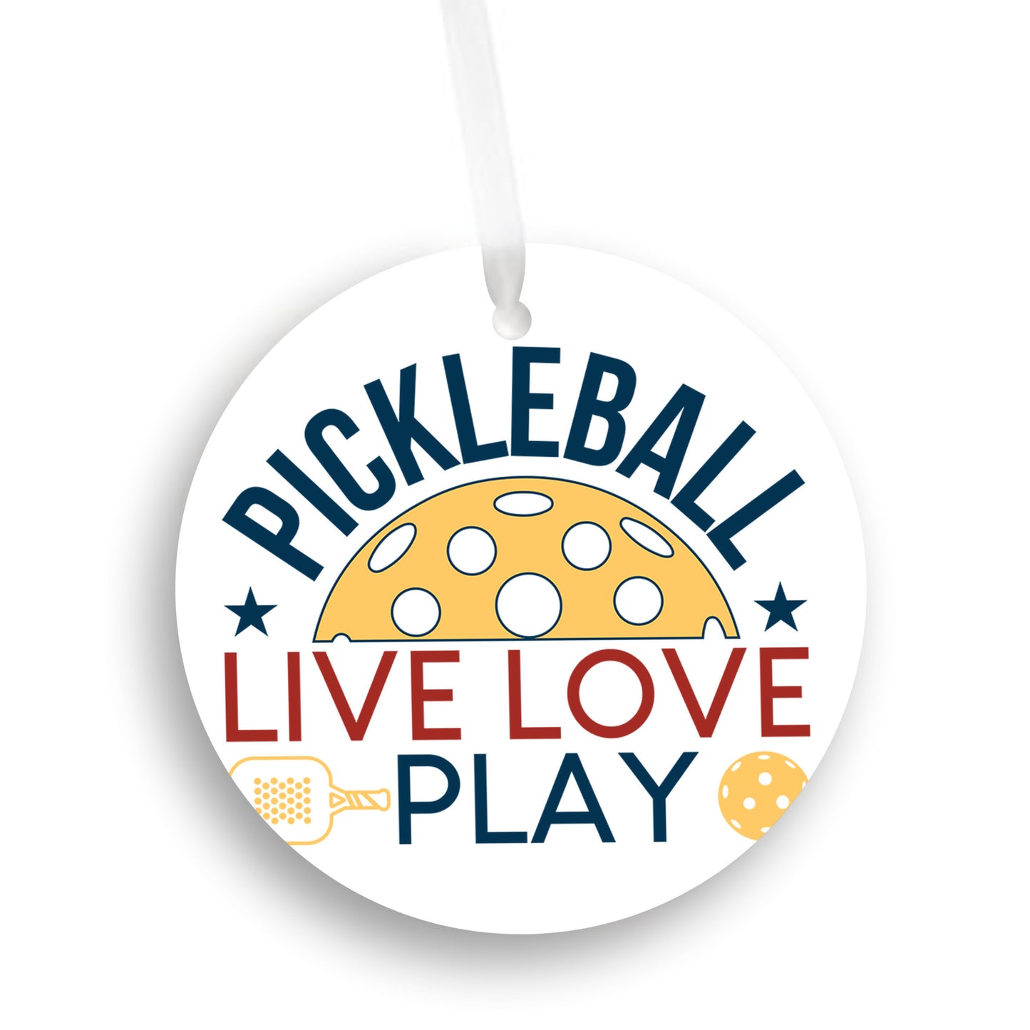 Pickleball Ornament Gift