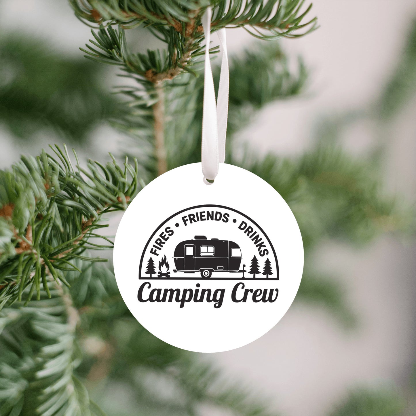 Camping Ornament Gift, Family Present