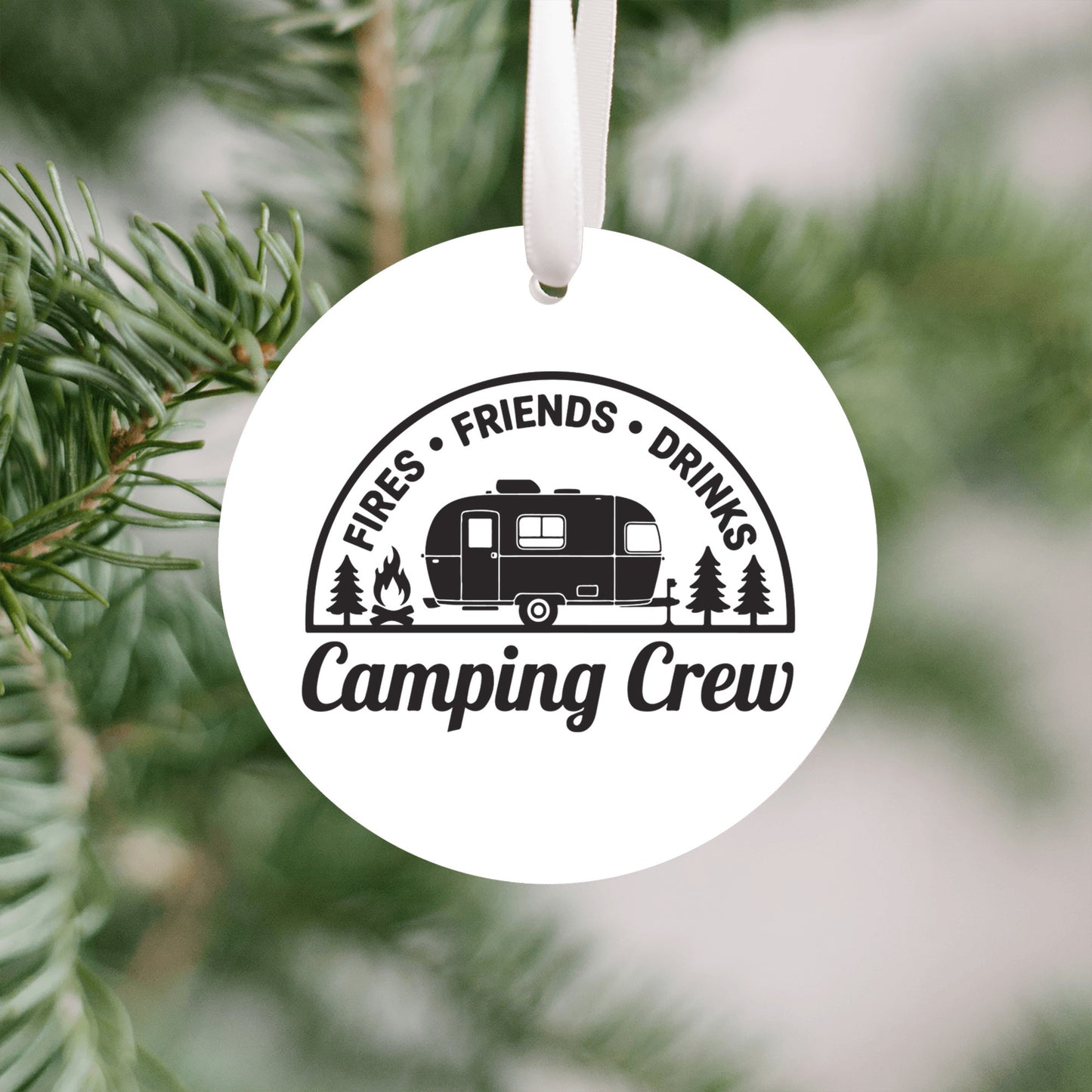 Camping Ornament Gift, Family Present