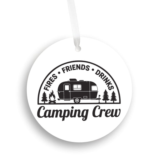 Camping Ornament Gift, Family Present
