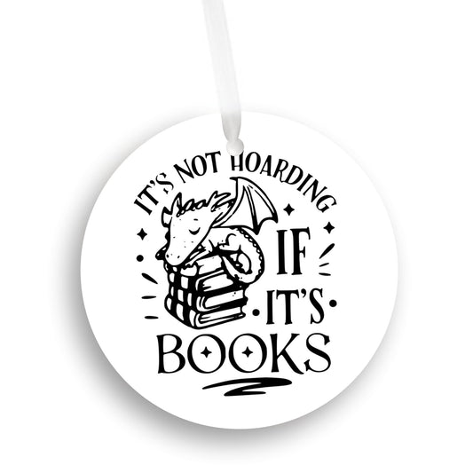 Book Lover Gift, Reader Ornament