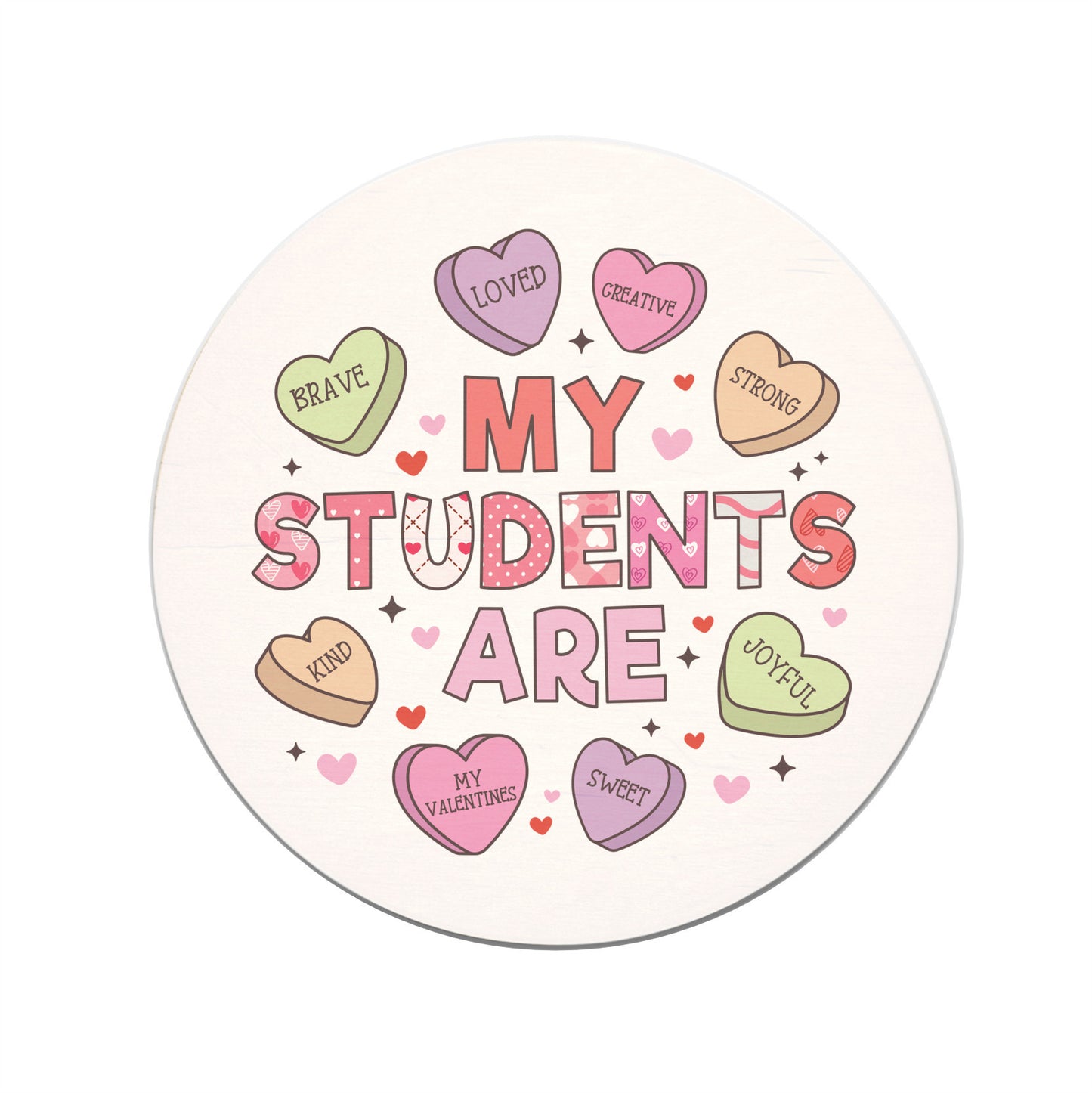 Students Wall Art Sign, Teacher Gift